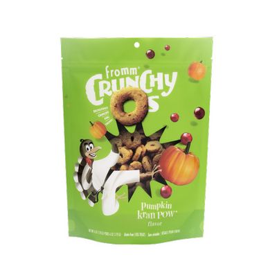 FROMM TREATS DOG CRUNCHY O'S PUMPKIN KRAN POW 6 OZ
