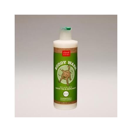 Buddy Wash Shampoo Green Tea & Beramot 16 oz