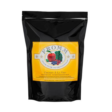 Fromm Four-Star Chicken À La Veg Dry Cat Food 4 lb