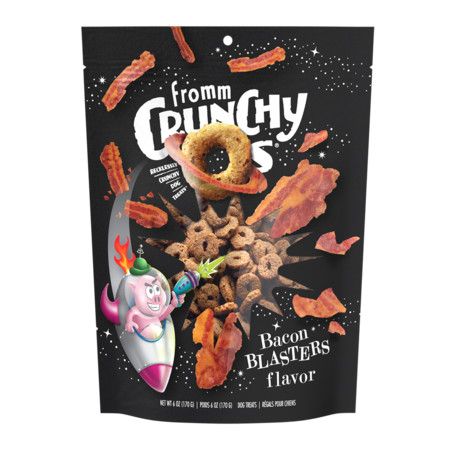 Fromm Dog Treat Crunchy O's Bacon Blaster 26oz