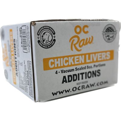 OC RAW FROZEN CHICKEN LIVERS 2 LB