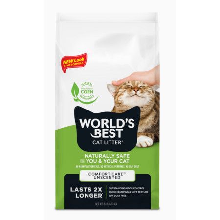 World’s Best Cat Litter Clumping Formula, 15 lb Bag