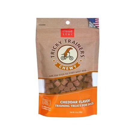 Cloud Star Tricky Trainer Chewy Cheddar Dog Treat 5 oz