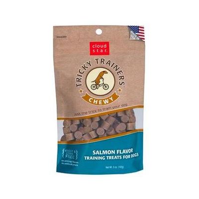 Cloud Star Tricky Trainer Chewy Salmon Dog Treat 5 oz