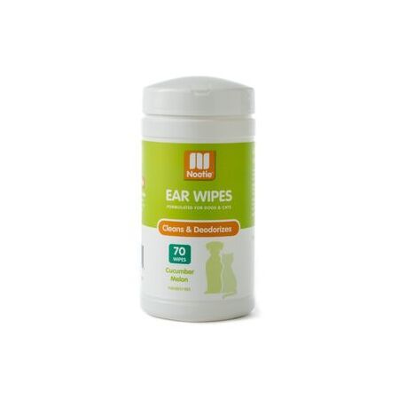 Nootie Cucumber Melon Ear Wipes – 70 Count