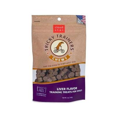Cloud Star Tricky Trainer Chewy Liver Dog Treat 5 oz