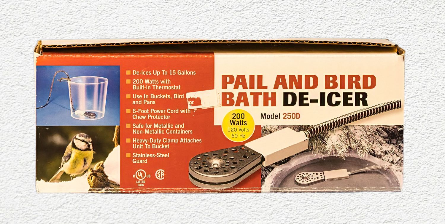 API Bucket or Bird Bath Deicer - 200 Watt