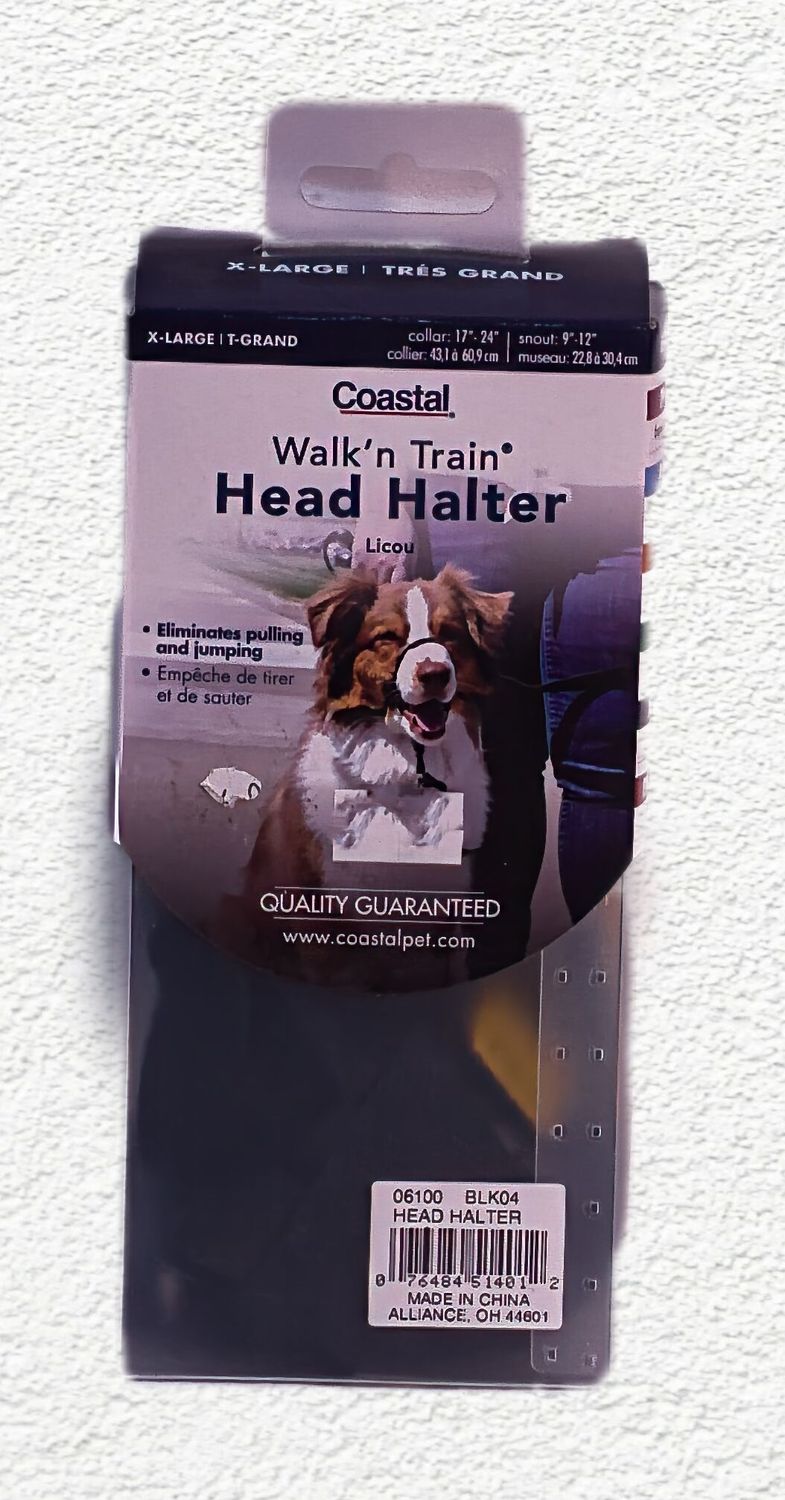 Coastal  Walk 'n Train Dog Head Halter XL