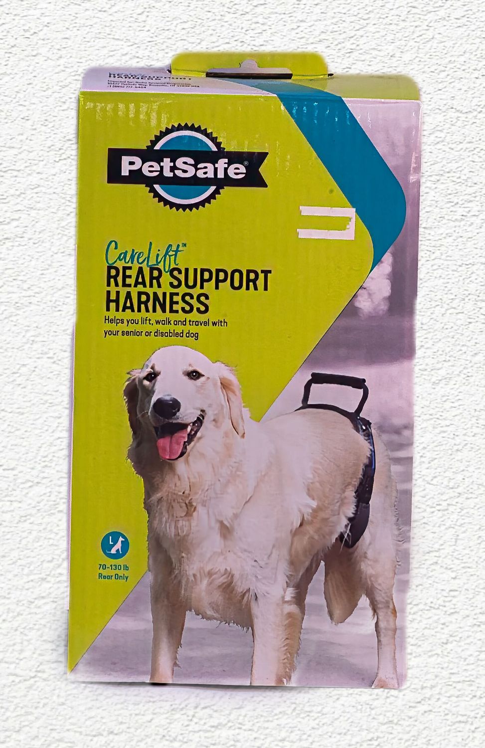 PetSafe CareLift Rear Support Harness – Large (70–130 lb, Rear‑Only)
