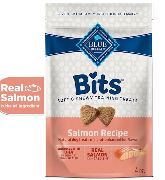 Blue Buffalo Bit Salmon Dog  4 oz