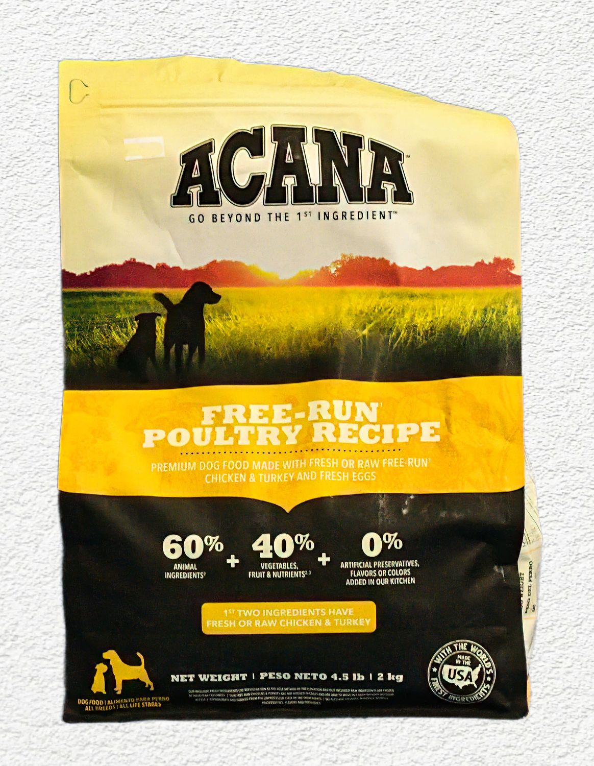 Acana Heritage Free-Run Poultry Formula Grain-Free Dry Dog Food Acana Heritage Free-Run Poultry Formula Grain-Free Dry Dog Food