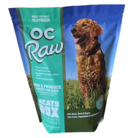 OC Raw Dog Frozen Fish & Produce Meaty Rox 3 lb