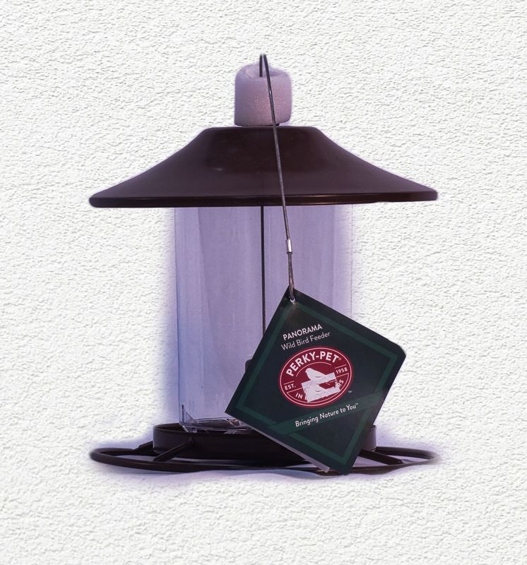PANORAMA PLASTIC BIRD FEEDER