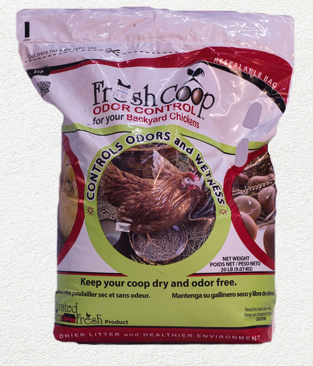 Fresh Coop Odor Control