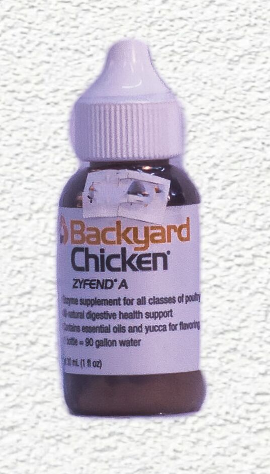 Zyfend A 30mL Backyard Chicken Digestive Healthy & Deworming Supplement