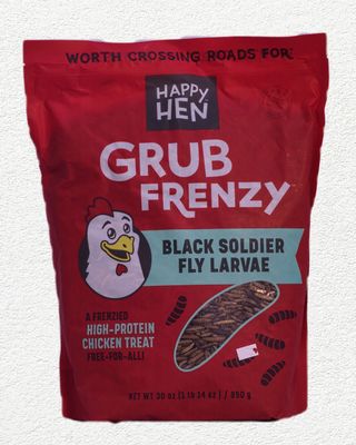 Happy Hens Grub Frenzy Black Soldier Fly Larvae30oz Happy Hens Grub Frenzy Black Soldier Fly Larvae30oz
