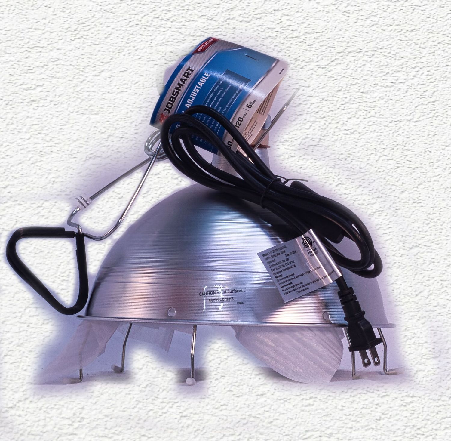 JobSmart 250W Adjustable Clamp Brooder Light with Switch, 10.5 in.