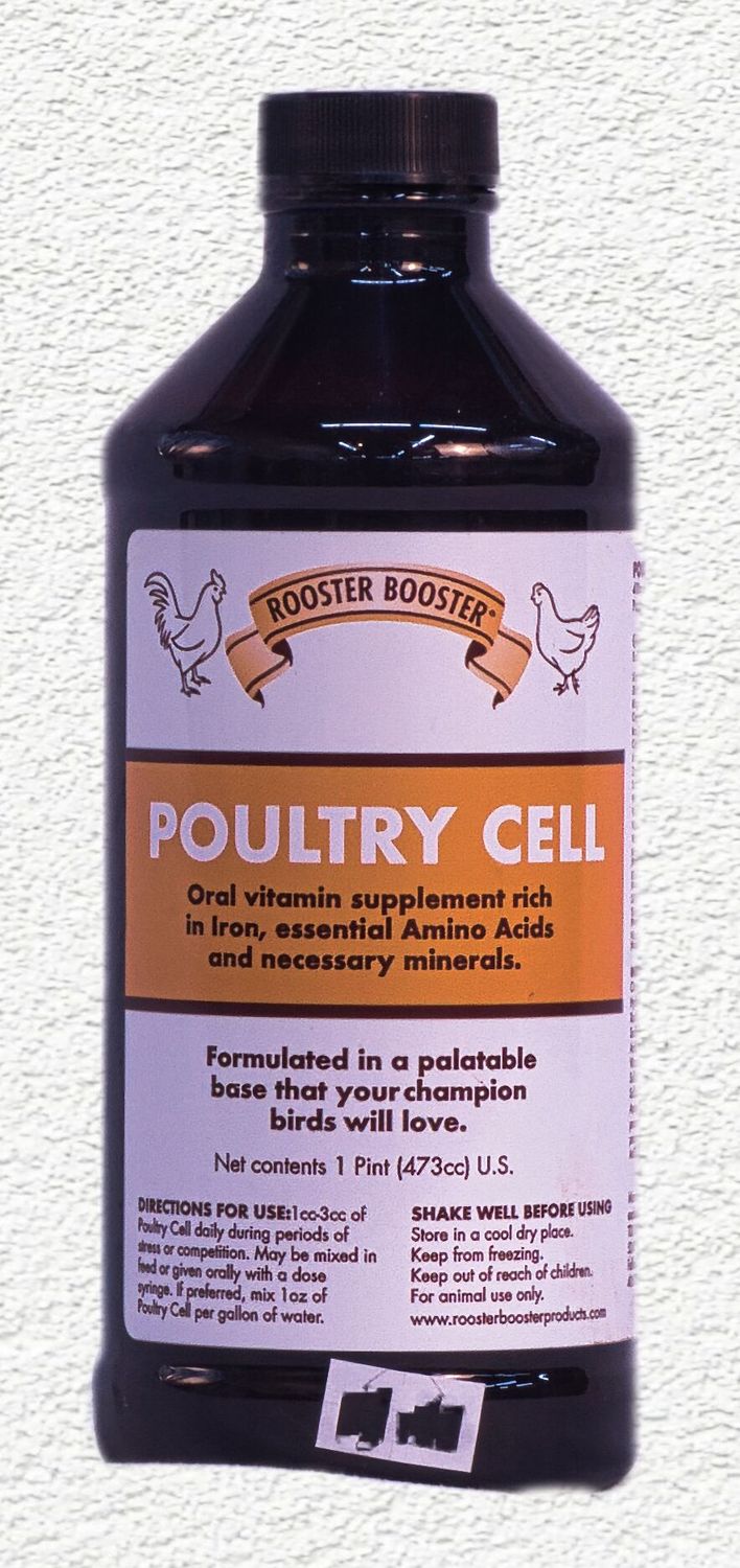 ROOSTER BOOSTER POULTRY CELL 16oz
