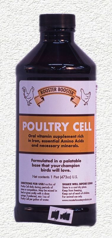 ROOSTER BOOSTER POULTRY CELL 16oz