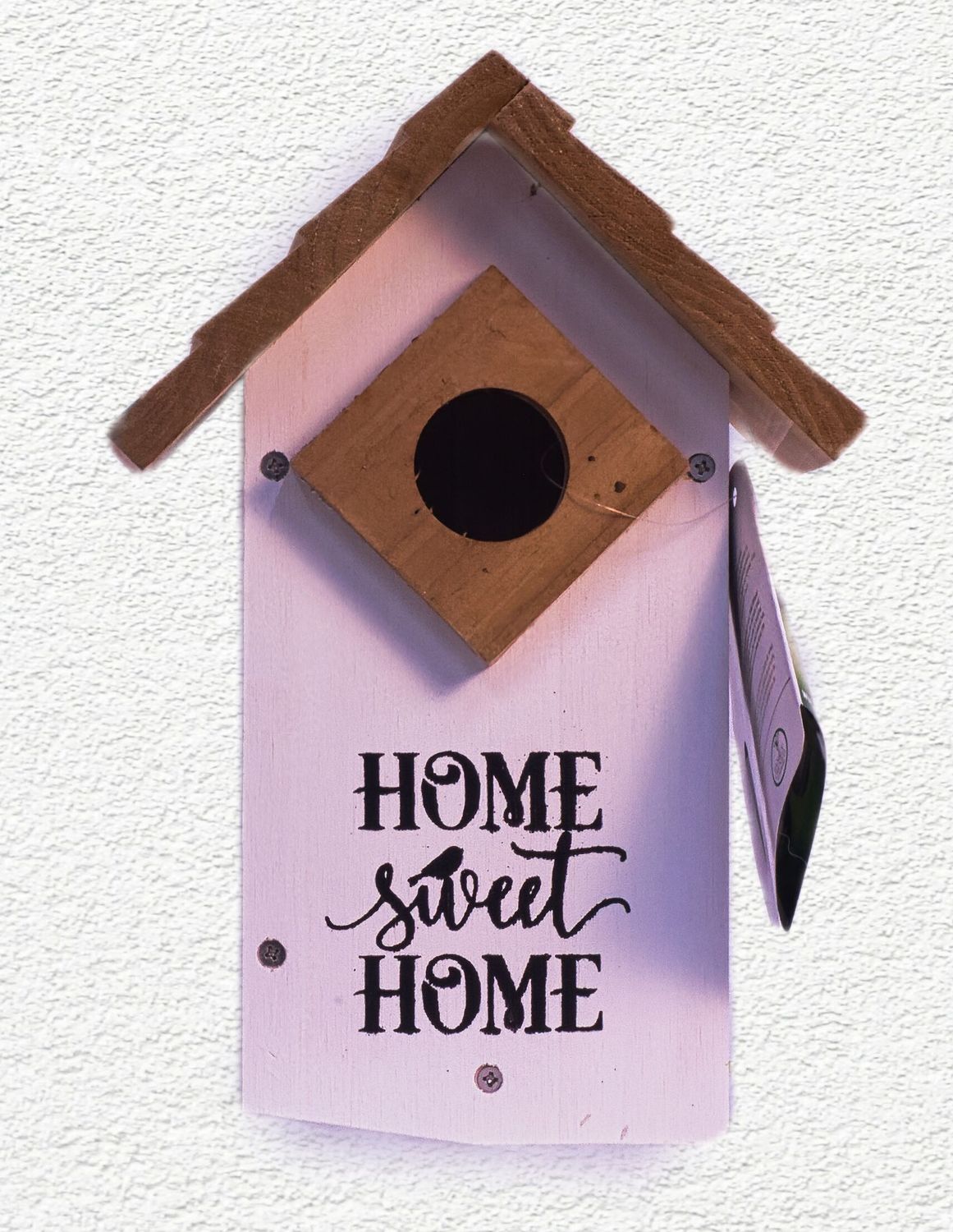 FARMHOUSE HOME SWEET HOME BLUEBIRD HOUSE