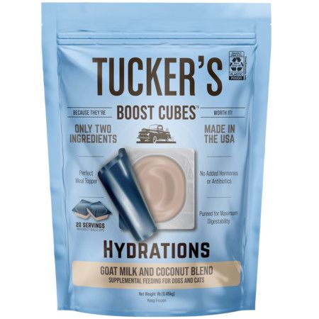 Tucker's Frozen Boost Cubes Goat Milk w/ Coconut 1lb