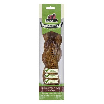 Redbarn Dur-A-Bulls Braid Hickory BBQ Large