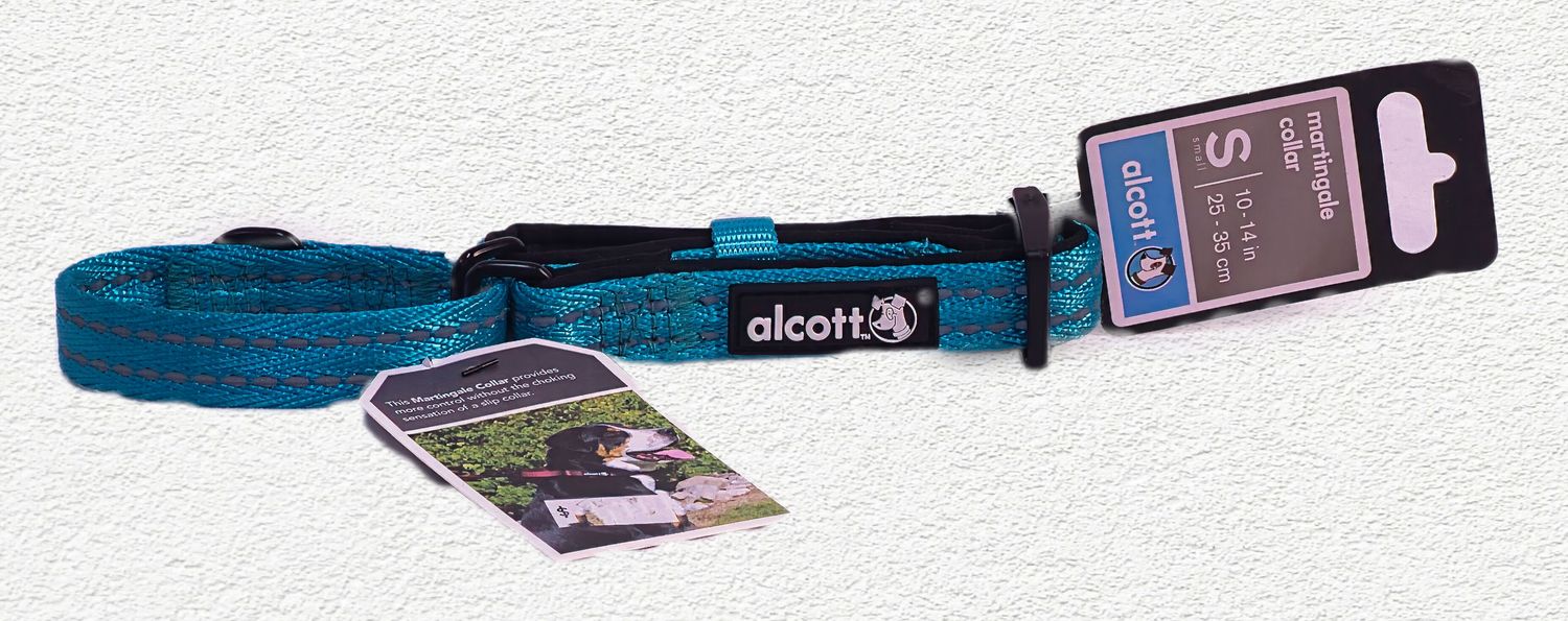 Alcott Martingale Collar Small Blue sm