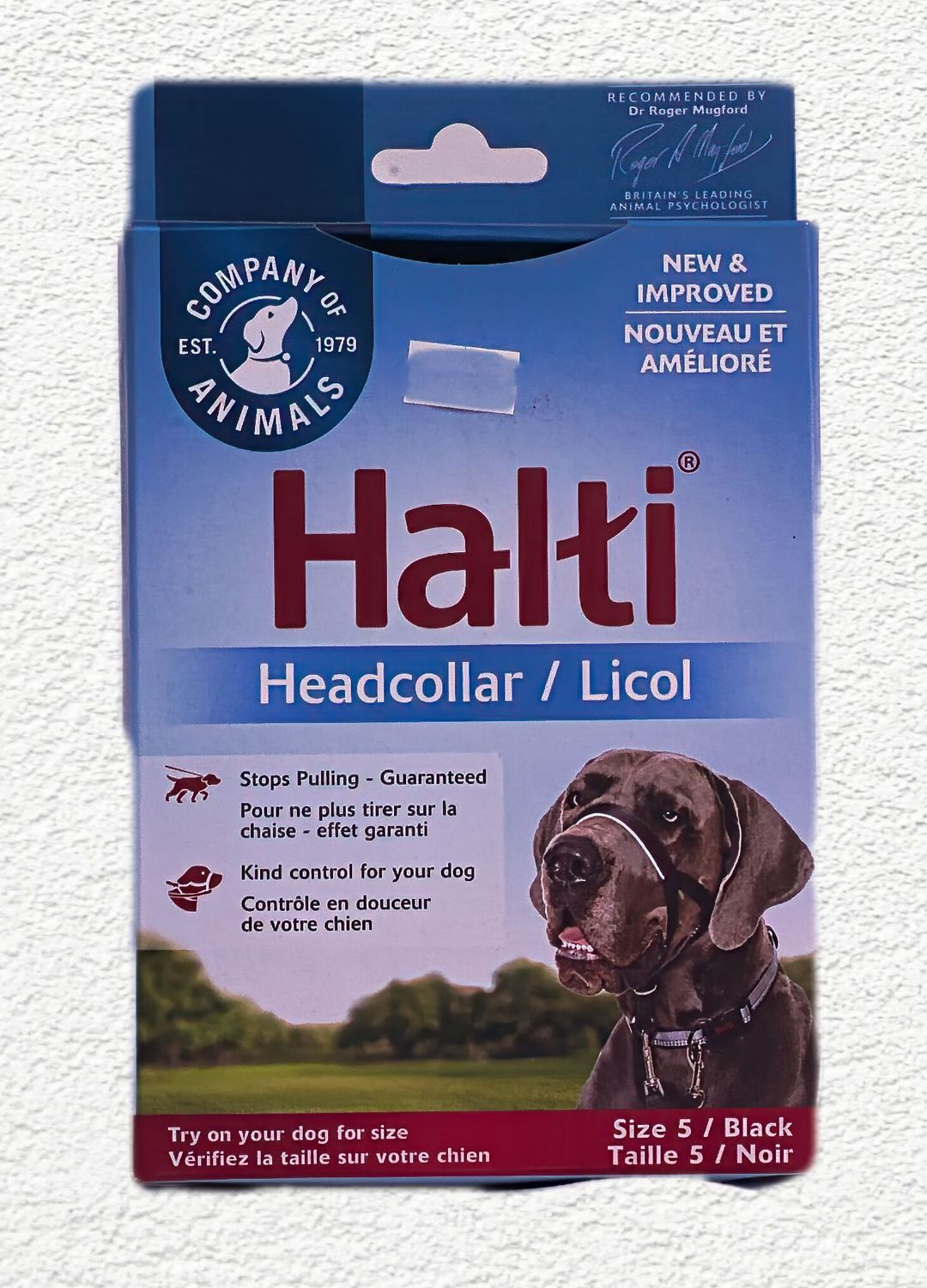 HALTI TRAINING HEADCOLLAR BLACK sz 5