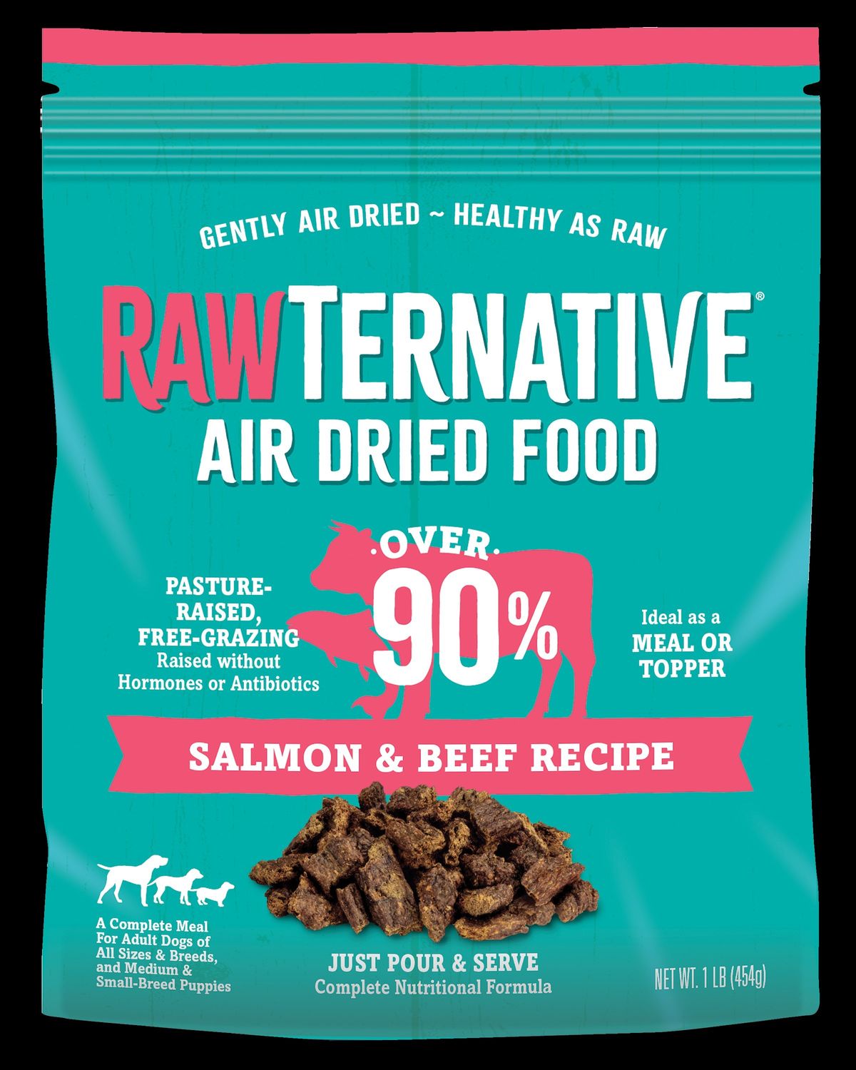 RawTernative Salmon & Beef Dog 5 oz