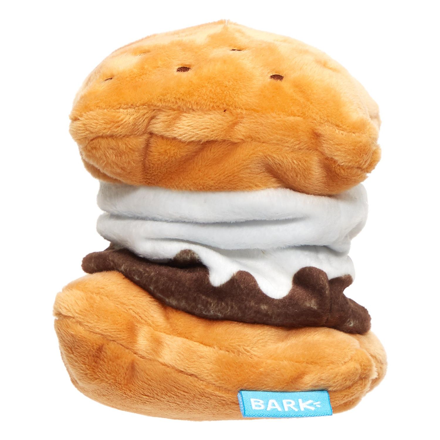Bark More S'mores Plush Dog Toy for All Size Dogs