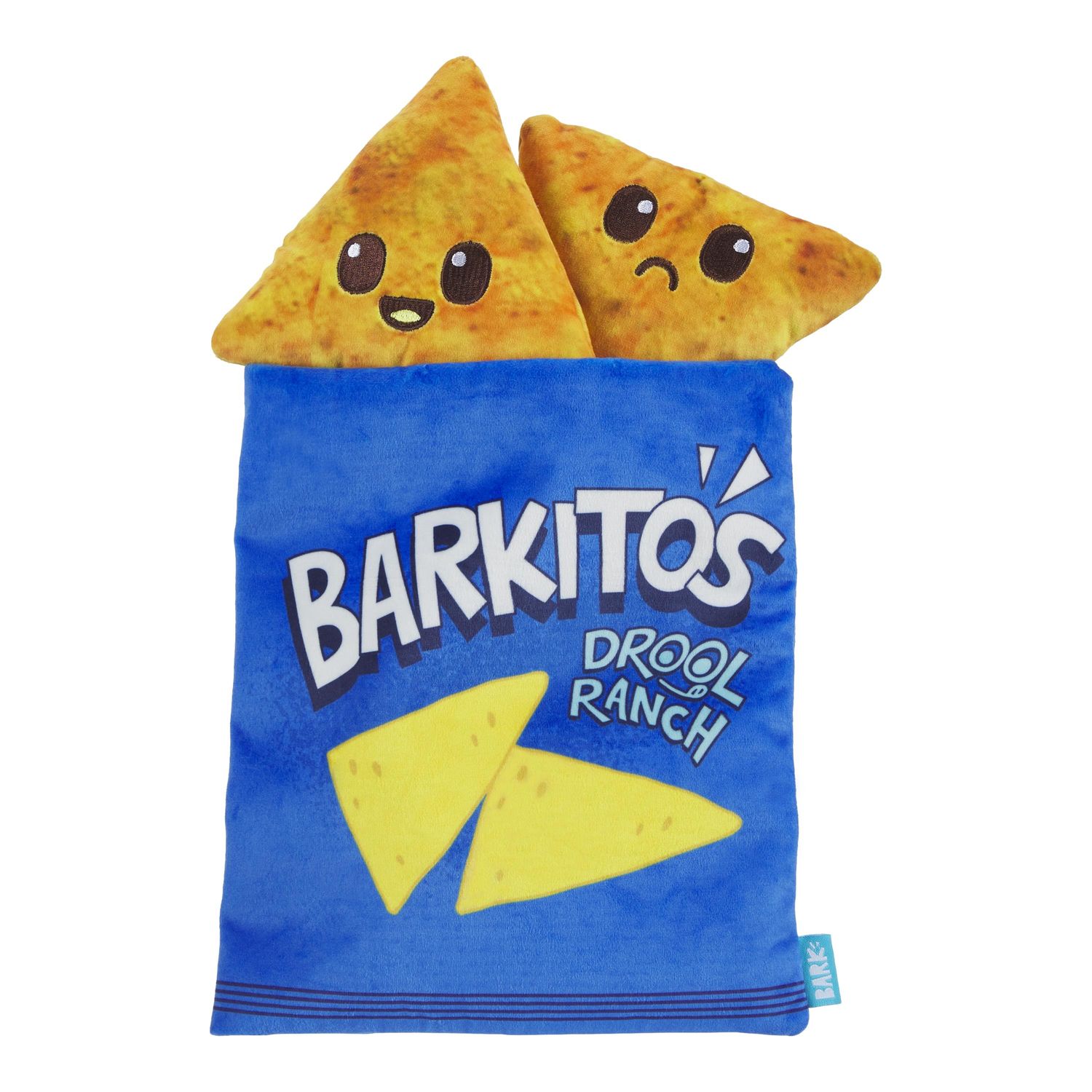 Bark Drool Ranch Chips Mulitcolor Chips Plush Dog Toy Extra Small / Small