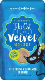 Tiki Cat Velvet Mousse Chicken Salmon 2.8 oz