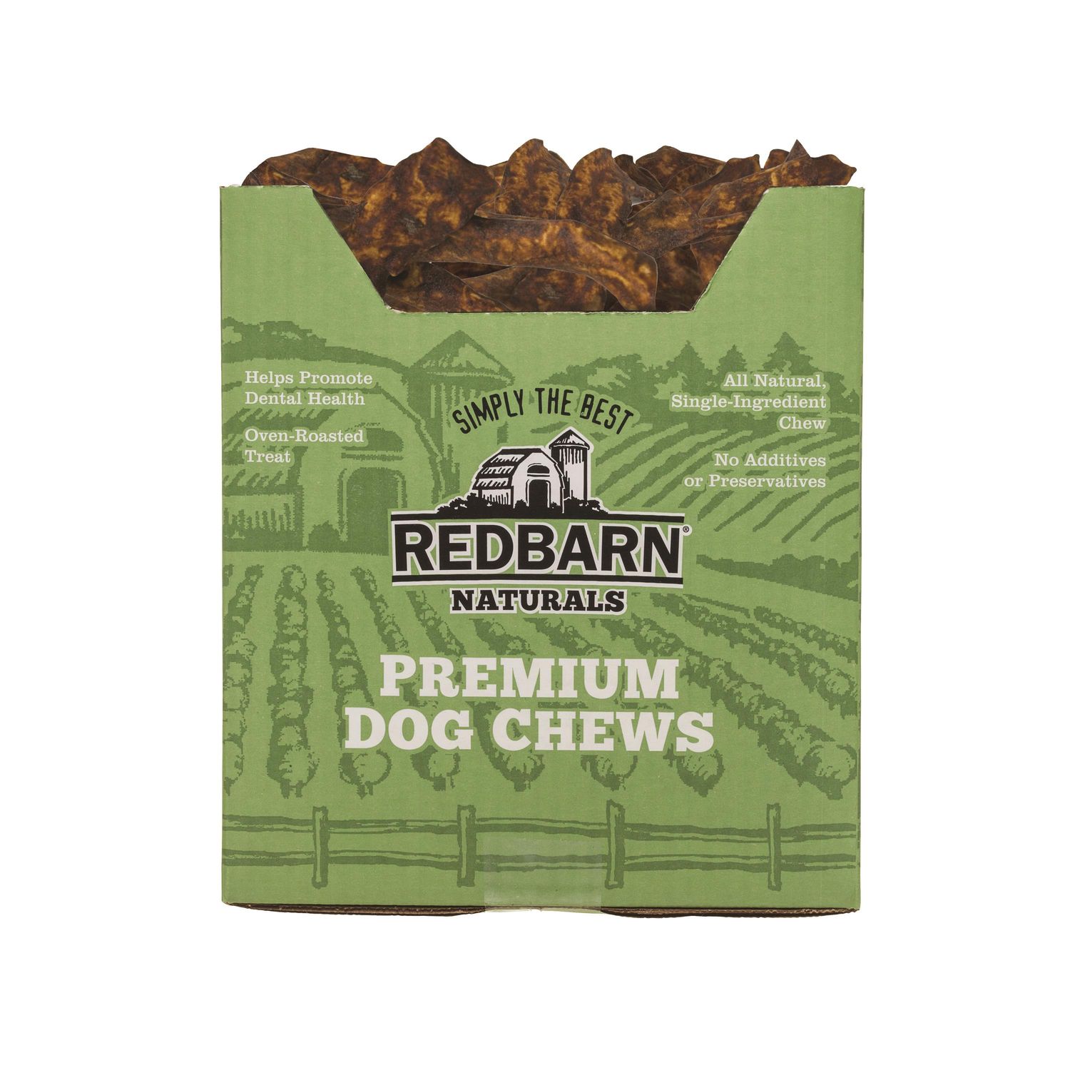 REDBARN BULLY SLICES SINGLE Beef/Bully coated