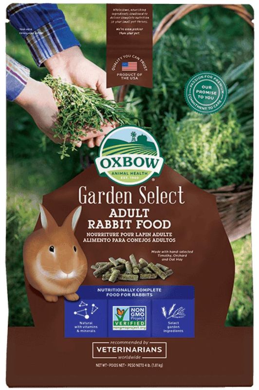 OXBOW GARDEN SELECT RABBIT ADULT 8 - LB