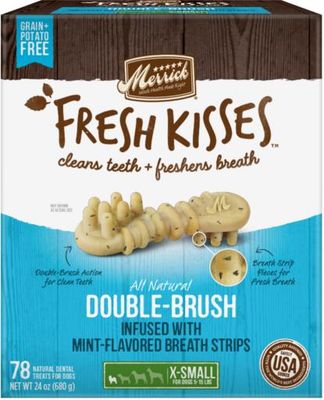 Merrick Fresh Kisses Mint Xs 78ct