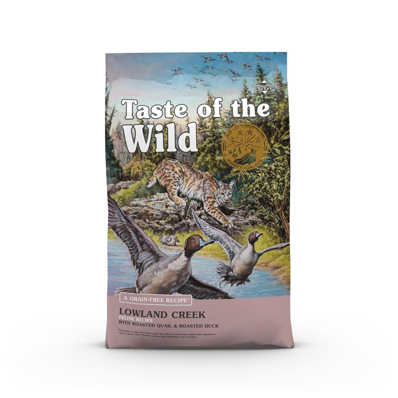 TASTE OF THE WILD FELINE LOWLAND CREEK 5 - LB