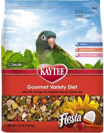 KAYTEE FOOD FIESTA CONURE 4.5#