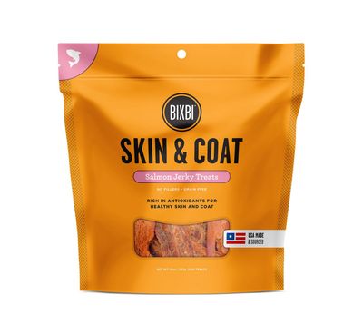 Bixbi Skin & Coat Salmon Jerky 10oz