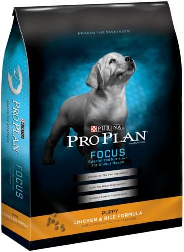 Purina Pro Plan Puppy High-Protein Chicken and Rice Formula Dry Dog Food 34 lb