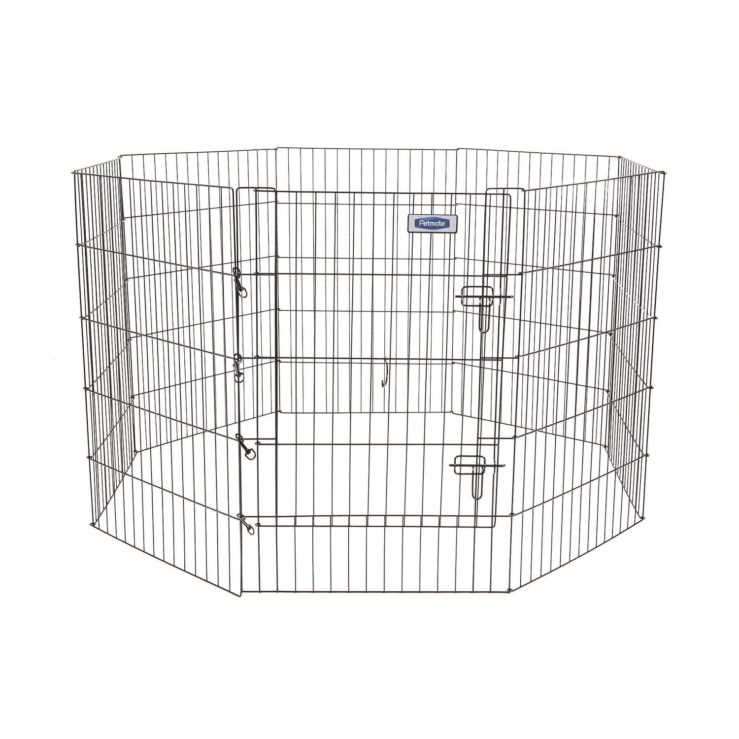 Petmate Exercise Pen with Door 24 x 36" 8 Panel