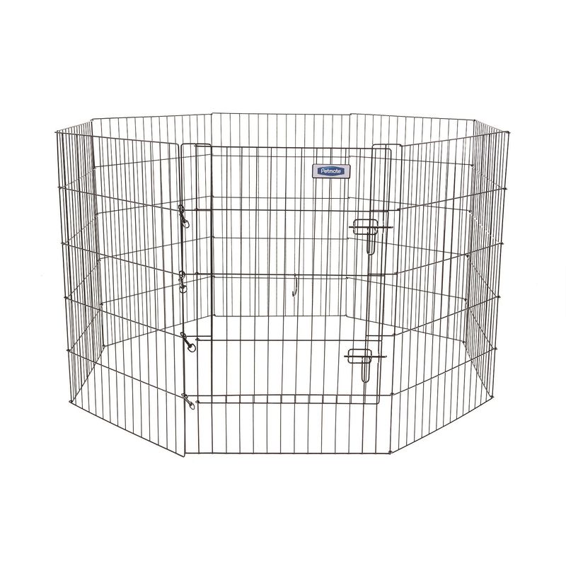 Petmate Exercise Pen with Door 24 x 36" 8 Panel