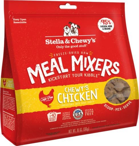 Stella & Chewy's Freeze Dried Chewy's Chicken Meal Mixers - 18 oz