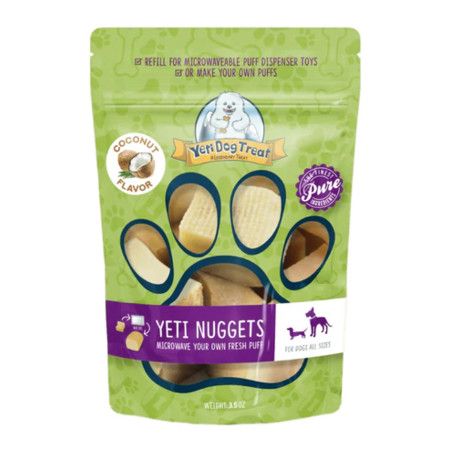 Yeti Dog Treat GF Nuggets Coconut 3.5 oz