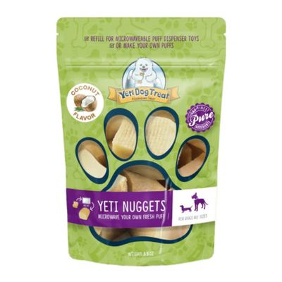Yeti Dog Treat GF Nuggets Coconut 3.5 oz