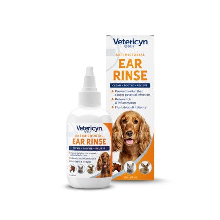 VETERICYN PLUS ANTIMICROBIAL EAR RINSE 3oz