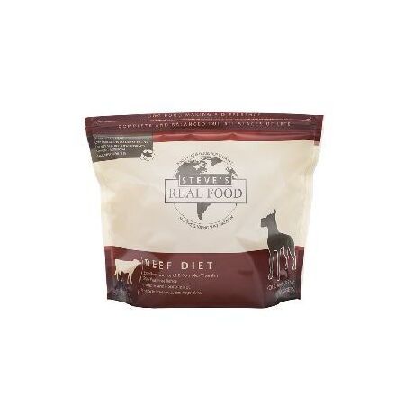Steve’s Real Food Freeze-Dried Raw Nuggets – Beef Recipe, 1.25 lb