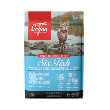 ORIJEN CAT SIX FISH 12 - LB