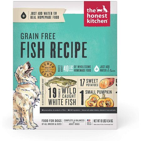 Honest Kitchen Grain Free Fish and Sweet Potatoes  10lb