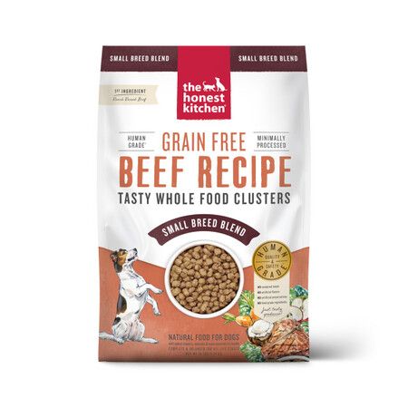 Honest Kitchen Clusters GF Small Breed Beef 10 - LB
