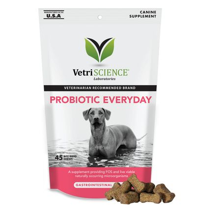 Vetri Science Dog Supplement Probiotic Everyday 45 ct